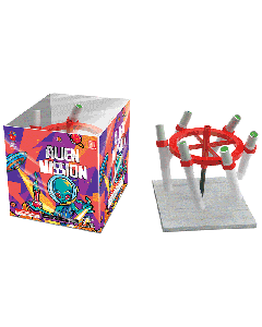 ALIEN MISSION | 200 Gram Multi Shot Aerial by Pyro Box Fireworks